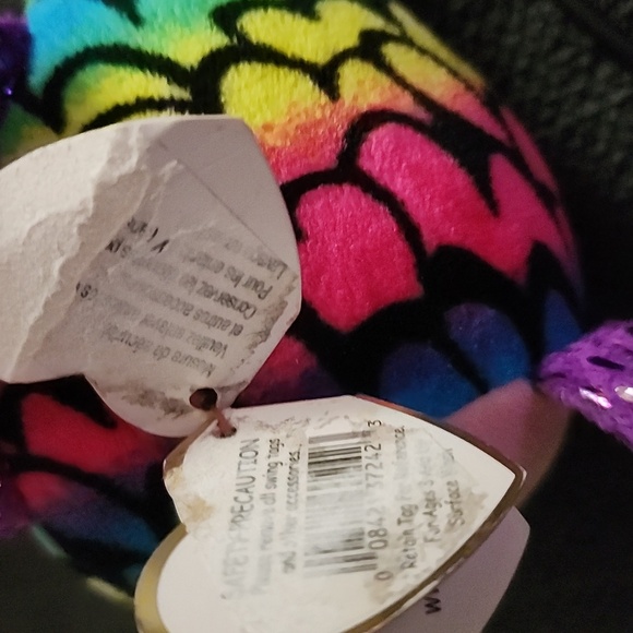 TY Beanie Boos Fliopy. Be B To Uh I Colorful Fish Plush Toy - Picture 7 of 7